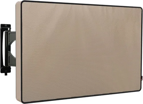 Miniatura 9 de iBirdie Cubierta impermeable para TV de pantalla plana exterior de 46 a 48 pulg., protector de pantalla de tela gruesa 600D, 44.5 x 27.5 x 5.5 pulg.