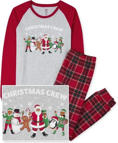 Miniatura 60 de The Children's Place Pijama de Navidad unisex para bebé, algodón Esqueleto