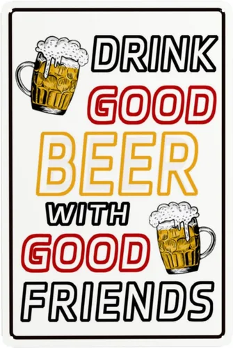 Miniatura 11 de Letrero de metal con texto en inglés "Beer Always Tastes Better in The Garage", decoración de cueva de hombre, para garaje, hogar, bar, 8 x 12 La