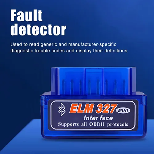 Miniatura 3 de Escáner OBD2 Bluetooth, herramienta de diagnóstico universal ELM327 OBDII, lector de código de automóvil, herramienta de diagnóstico de escáner