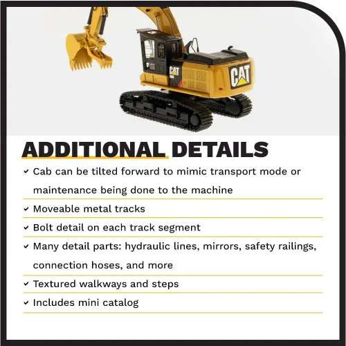 Miniatura 5 de Diecast Masters Caterpillar 568 GF Road Builder High Line Series Vehículo