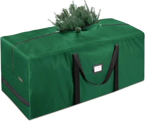 Miniatura 8 de BALEINE - Bolsa para guardar el árbol de Navidad de 7.5 pies, tela Oxford 900D de alta resistencia con asas reforzadas y cremalleras dobles de gran