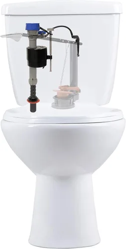 Miniatura 4 de Fluidmaster 400H-002 Válvula de llenado universal Performax para inodoro, de alto rendimiento, control de agua para tanque y taza, 1 paquete