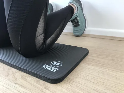 Miniatura 5 de Rodilleras de yoga de 0.6 pulgadas de grosor para Pilates Yoga Rodilleras Cojín para proporcionar apoyo a la rodillera, codos, antebrazos y muñecas