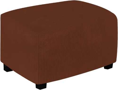 Miniatura 155 de Easy-Going Funda Elástica para Otomana Taburete de Almacenamiento Plegable Protector de Muebles Funda Rectangular Suave con Parte Inferior Elástica