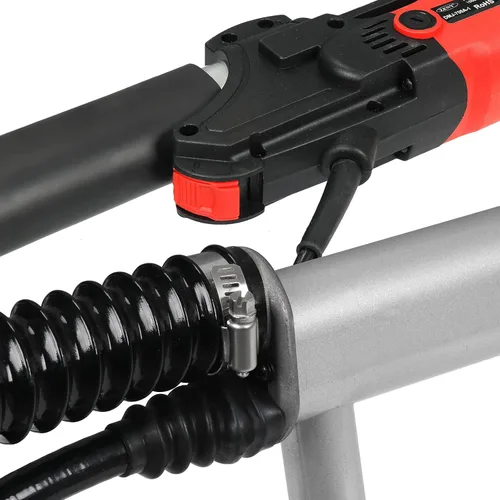 Miniatura 8 de Lijadora eléctrica de paneles de yeso de 800W Lijadora de disco de velocidad variable ajustable comercial con 6 almohadillas de arena