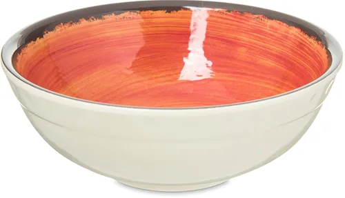 Miniatura 28 de Carlisle FoodService Products Mingle Cuenco de Plástico Reutilizable Cuenco de Cereales con Estilo de Cerámica para Hogar y Restaurante, Melamina