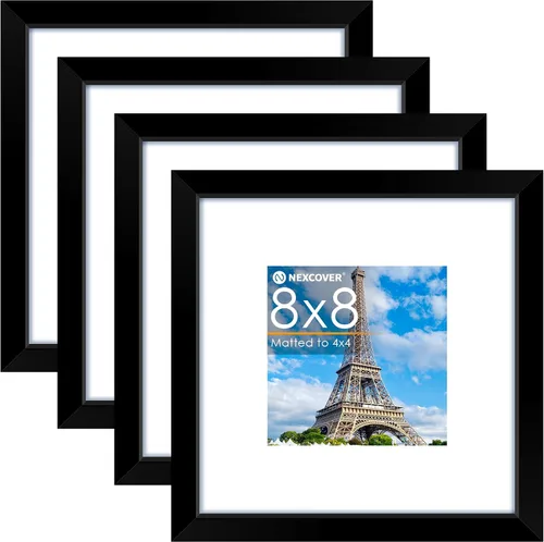 Miniatura 46 de NEXCOVER Portarretratos de 8.5 x 11 pulgadas, color negro, 10 unidades, marcos de fotos de 8.5 x 11 pulgadas con plexiglás HD inastillable, marcos