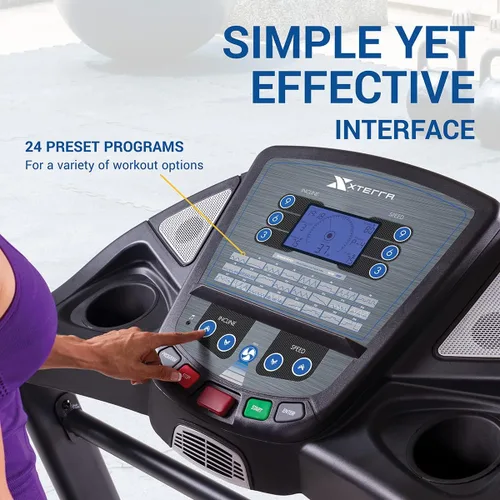 Miniatura 2 de XTERRA Cinta de correr plegable de fitness