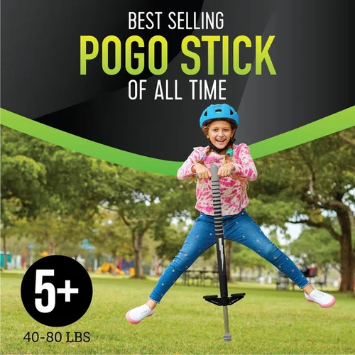 Miniatura 4 de Flybar Maverick 2.0 Vara de espuma de pogo para niños de 5 años en adelante, de 18 a 36 kg, juguetes para niños al aire libre, agarre de goma