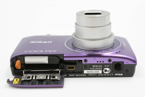 Miniatura 4 de Nikon Coolpix S3100 14 MP cámara digital con lente de zoom óptico de gran angular NIKKOR de 5x y LCD de 2.7 pulgadas (Morado) (modelo antiguo)