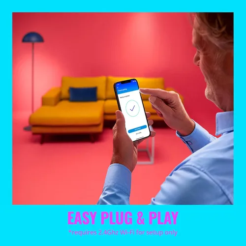 Miniatura 3 de WiZ Connected Kit de base de tira de luz LED de 13 pies + extensión, tira de luz LED multicolor que cambia de color para tu hogar inteligente