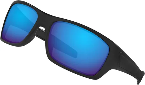 Miniatura 2 de BroLizard - Lente polarizada para gafas de sol Oakley Turbine OO9263, azul