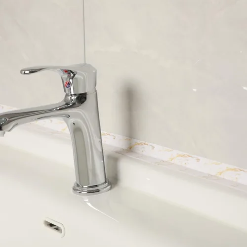 Miniatura 6 de Cinta de sellado adhesiva de PVC para cocina y baño, tira de calafateo de 3.8 cm x 3.2 m, cinta autoadhesiva impermeable para tina, baño, cocina