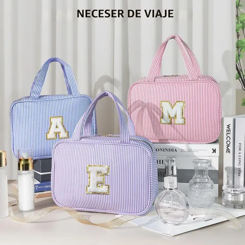 Miniatura 7 de TOPEAST Regalos de Navidad para Mujeres, Adolescentes y Niñas - Bolsa de Aseo Colgante de Viaje y Bolsa de Maquillaje, Bolsa de Aseo Personalizada