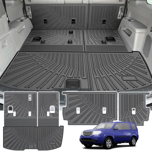Miniatura 26 de Powerty - Alfombrilla de maletero para Buick Encore 2013-2022/Chevrolet Trax 2014-2023, accesorios, alfombrillas de carga TPO, forro de carga