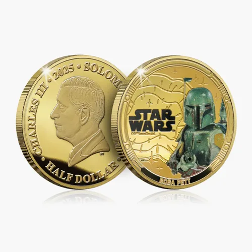 Miniatura 8 de FANTASY CLUB Colección oficial de monedas de la trilogía original de Star Wars Juego premium de 6 monedas Edición limitada certificada