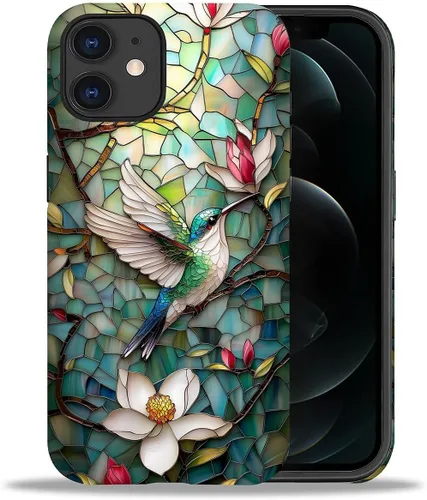 Miniatura 92 de DAIZAG Funda compatible con iPhone 11, hermoso color arena, patrón completo, carcasa rígida híbrida de plástico TPU + funda de protección