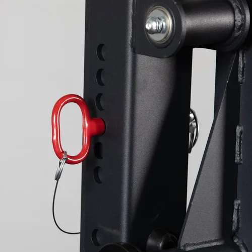 Miniatura 8 de Titan Fitness Máquina de cuello de montaje en rack, velocidad de carga de placa de 110 libras, compatible con bastidores de la serie T-3, X-3 y TITAN