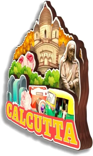 Miniatura 3 de Agra India - Imán de nevera de madera 3D de madera hecho a mano para viajes, recuerdos de ciudad, imán para nevera, decoración del hogar, regalo -719