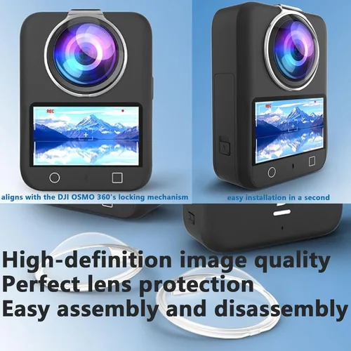 Miniatura 6 de Protector de lente para DJI Osmo 360, protector de lente/cubierta protectora para DJI Osmo 360