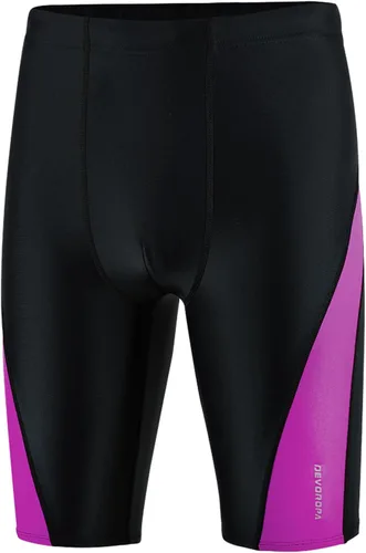 Miniatura 39 de DEVOROPA Jammers de Natación para Niños, Trajes de Baño de Equipo Competitivo Juvenil, Traje de Baño de Carreras, Pantalones Cortos de Natación
