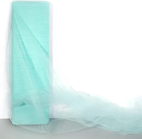 TCDesignerProducts Red acuática, rollo de tela, 72 pulgadas x 40 yardas, tela transparente para decoraciones de boda, baby shower, revelación de