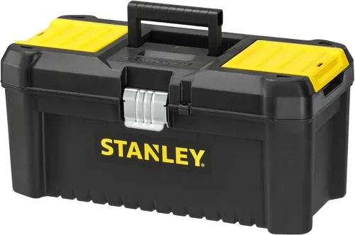 Miniatura 30 de STANLEY Caja de herramientas esenciales (16 pulgadas), solución de almacenamiento duradera con bandeja extraíble y organizadores
