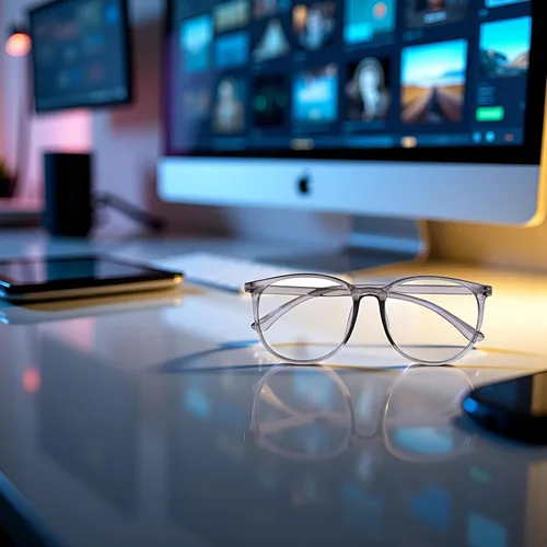 Miniatura 2 de GANPUB Lentes de bloqueo de luz azul grisáceo, lectura en computadora/juegos/televisión/teléfonos para mujeres y hombres, antifatiga ocular