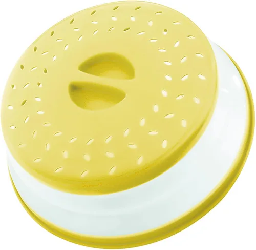 Miniatura 39 de Cubierta plegable contra salpicaduras para microondas, 10.5 pulgadas, apta para lavavajillas, cubierta de placa para microondas con ventilación