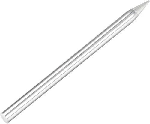 Miniatura 3 de uxcell 0.134x2.638 in sin plomo punta de soldadura de repuesto de punta cónica de soldadura equipo de soldadura para soldadura plata 30W 2pcs
