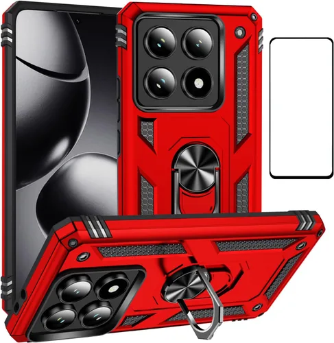 Miniatura 9 de Funda para Xiaomi redmi Note 12 Pro Plus 5G con protector de pantalla, soporte delgado protección militar a prueba de golpes Armor Defender Funda