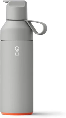 Miniatura 7 de Ocean Bottle Go - Botella de agua de acero inoxidable de 17 onzas, reutilizable y sostenible, mantiene las bebidas frías y calientes, regalo