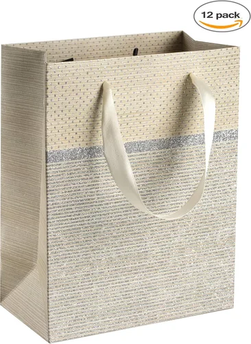 Miniatura 2 de Hammont Bolsas de regalo de boda para invitados de hotel, bolsa de dama de honor con purpurina brillante, bolsa de recuerdo de fiesta, baby shower