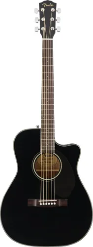 Miniatura 3 de Fender CC-60SCE Concert Cutaway - Guitarra acústica con 2 años de garantía, color negro