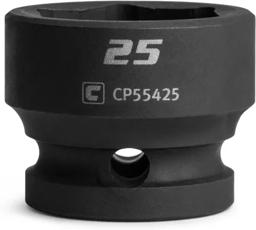 Miniatura 10 de Capri Tools - Llave de vaso de impacto corto de 27 mm, 1/2 pulg. de conducción, 6 puntos, métrica