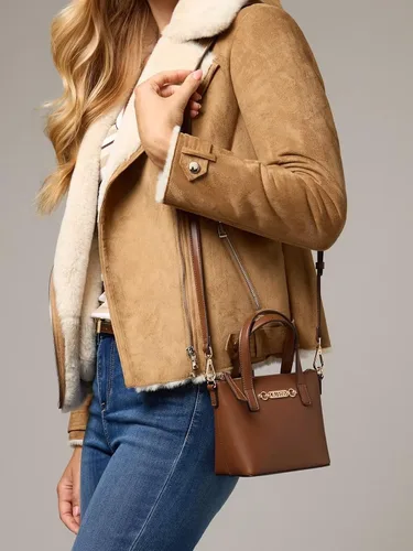 Miniatura 2 de GUESS Factory Avelina - Mini bolso de cuero sintético para mujer
