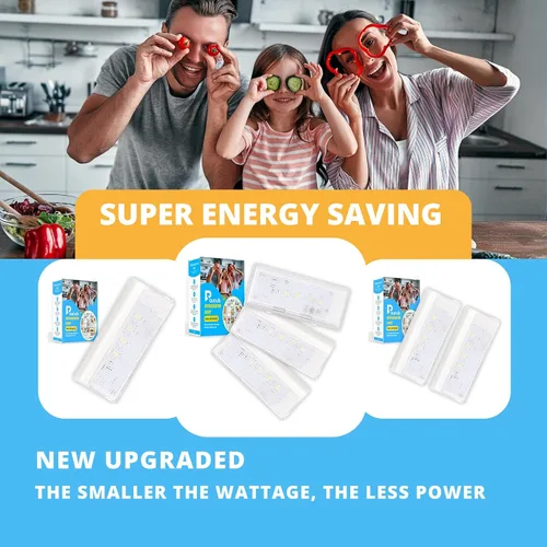 Miniatura 5 de Repuesto de luz LED para refrigerador W10515058 W10515057 compatible con Whirlpool Kenmore Maytag, WPW10515058, W10522611, W10465957, AP6022534