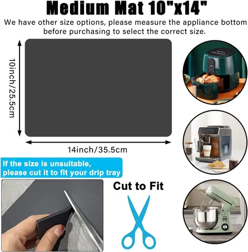 Miniatura 3 de Deslizadores de electrodomésticos de cocina, rotación de 360 grados moviéndose en el mostrador, deslizador de electrodoméstico cortado para ajustar
