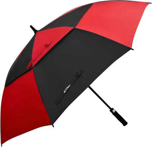 Miniatura 12 de ACEIken Paraguas de golf grande de 58/62/68 pulgadas, paraguas de golf abierto automático, extra grande, doble toldo ventilado, resistente al