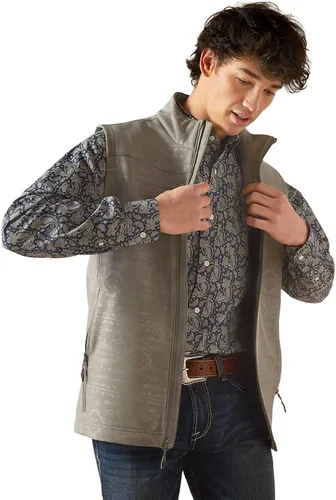 Miniatura 5 de ARIAT Chaleco Vernon 2.0 Softshell para hombre, Negro