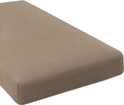 Miniatura 26 de H.VERSAILTEX Fundas Súper Elásticas para Asiento Individual, Fundas de Sofá, Fundas de Cojines, Juegos de Fundas, Tela Gruesa de Sarga con Textura