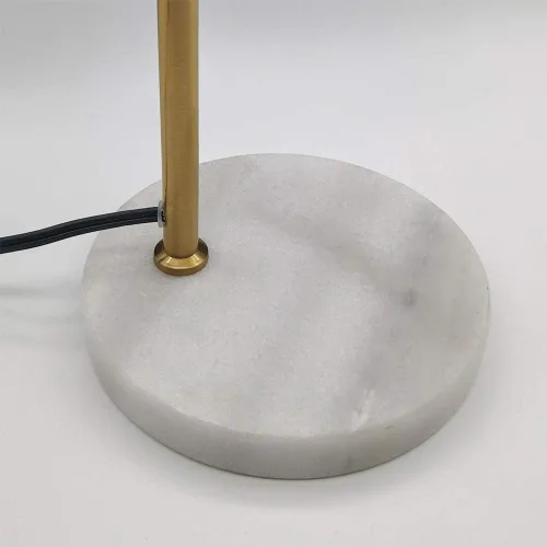 Miniatura 7 de Hsyile Lighting KU300234 Lámpara de mesa creativa para dormitorio y sala de estar, acabado de latón
