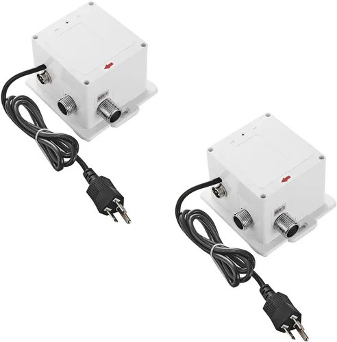 Miniatura 4 de Caja de control automático de sensor de doble alimentación para grifo de lavabo de baño, temperatura sin contacto, montaje en cubierta comercial