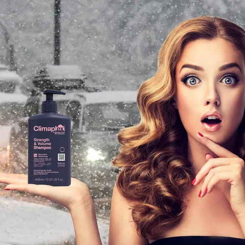 Miniatura 6 de Climaplex Champú y acondicionador para fuerza y volumen, añade cuerpo y brillo, desenredante, protege, hidratante, deja el cabello sedoso y suave