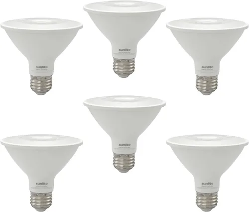 Miniatura 9 de Sunlite Foco reflector LED PAR30 41806, 9 vatios (75 W = ), 750 lúmenes, base E26 media, 90 CRI, regulable, reflector, Energy Star, compatible