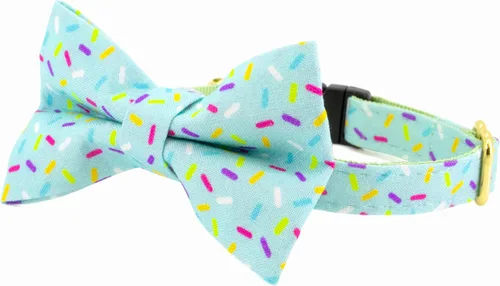 Miniatura 11 de Ultra Joys Collar de gato con campanas - Separable para gatitos y gatos - Estampado a cuadros naranja pequeño Solo cuello a cuadros