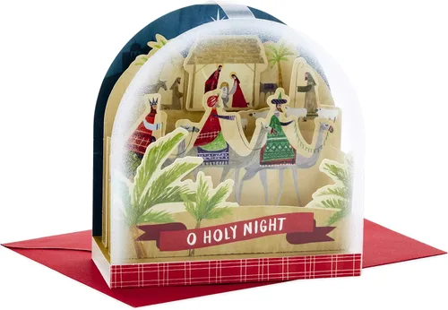 Hallmark - tarjeta de papel de maravilla emergente