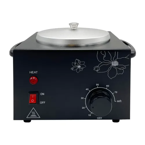 Miniatura 6 de Calentador de cera de una sola olla, máquina de calentador de cera eléctrico profesional, equipo de spa de piel facial con juego de temperatura