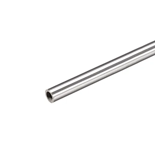 uxcell Tubo capilar de acero inoxidable 304, tubería de 3.3 mm de diámetro interior, 4.9 mm de diámetro exterior, 300 mm de longitud, 0.8 mm de